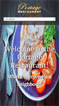 Mobile Screenshot of portagerestaurant.ca